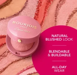 Bourjois Little Round Pot Blush róż do policzków 17 Rose Poupee 2.5g