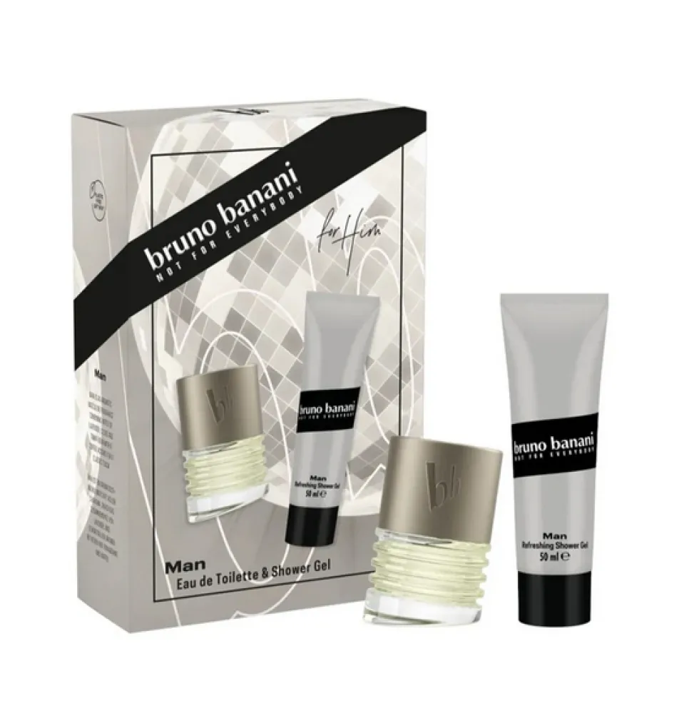 Bruno Banani Man zestaw woda toaletowa spray 30ml + żel pod prysznic 50ml