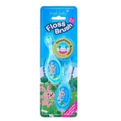 Brush-Baby FlossBrush szczoteczka do zębów dla dzieci 0-3 lat 2szt