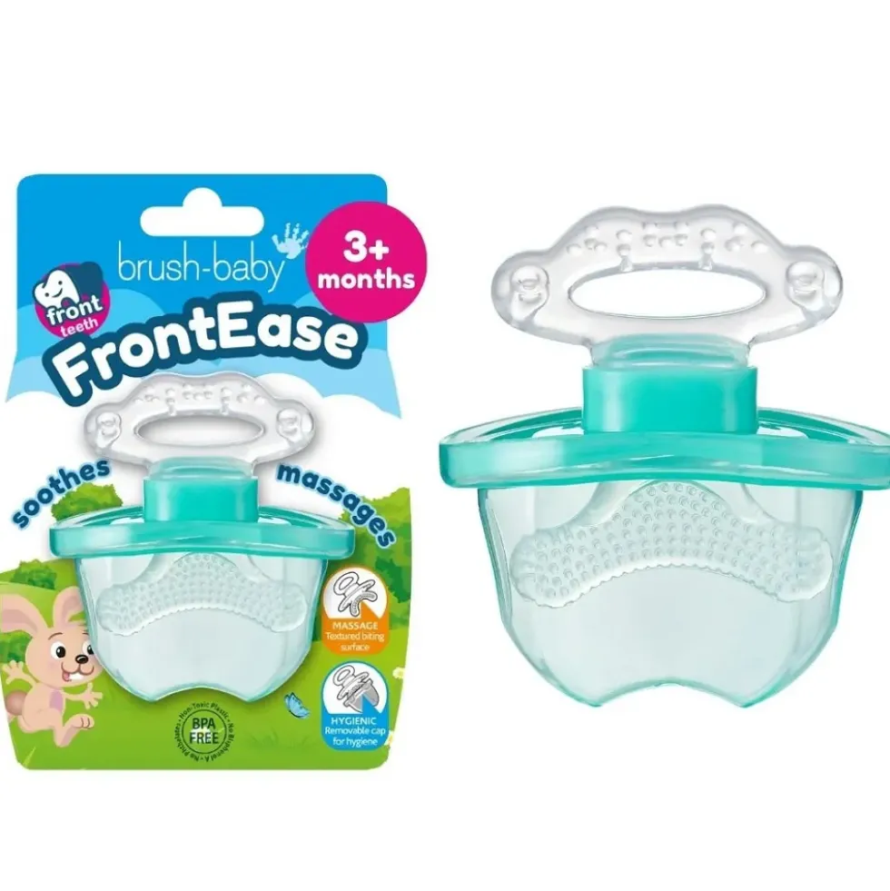 Brush-Baby FrontEase gryzak na ząbkowanie 3+ Teal