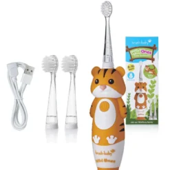 Brush-Baby WildOnes szczoteczka soniczna dla dzieci 0-10l Tiger