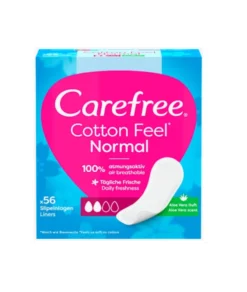 Carefree Cotton Feel Normal wkładki higieniczne zapach aloesowy 56szt