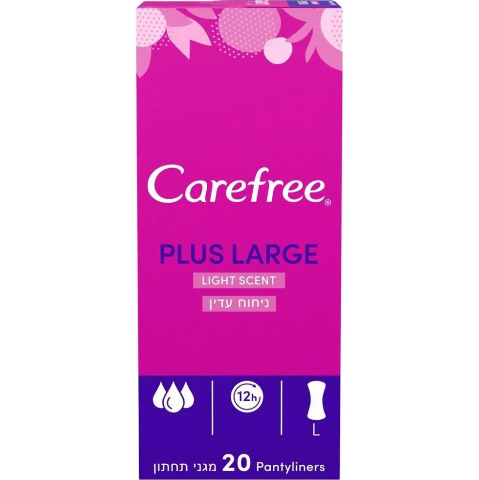 Carefree Plus Large wkładki higieniczne 20szt.