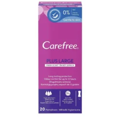 Carefree Plus Large wkładki higieniczne świeży zapach 20szt