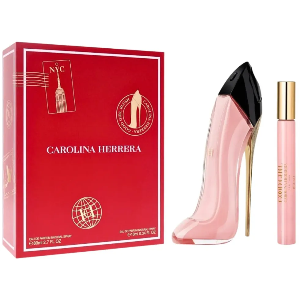 Carolina Herrera Good Girl Blush zestaw woda perfumowana spray 80ml + woda perfumowana spray 10ml