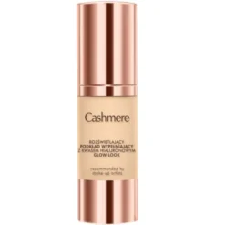 Cashmere Glow Look rozświetlający podkład wypełniający z kwasem hialuronowym Beige 30ml