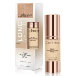 Cashmere Long Wear Make-Up fluid długotrwale kryjący Nude 30ml