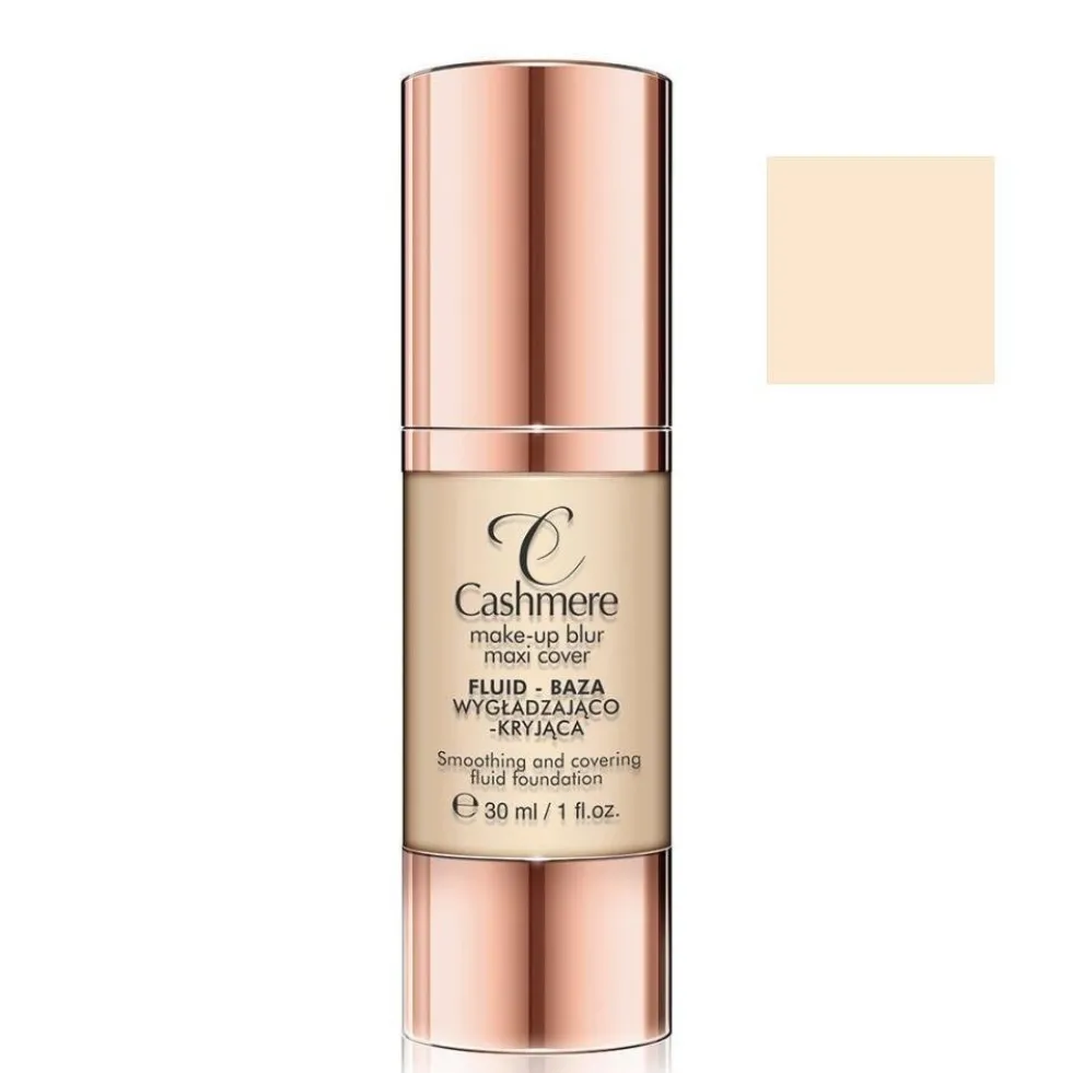 Cashmere Make-Up Blur Maxi Cover fluid-baza wygładzająco-kryjąca 01 Ivory 30ml