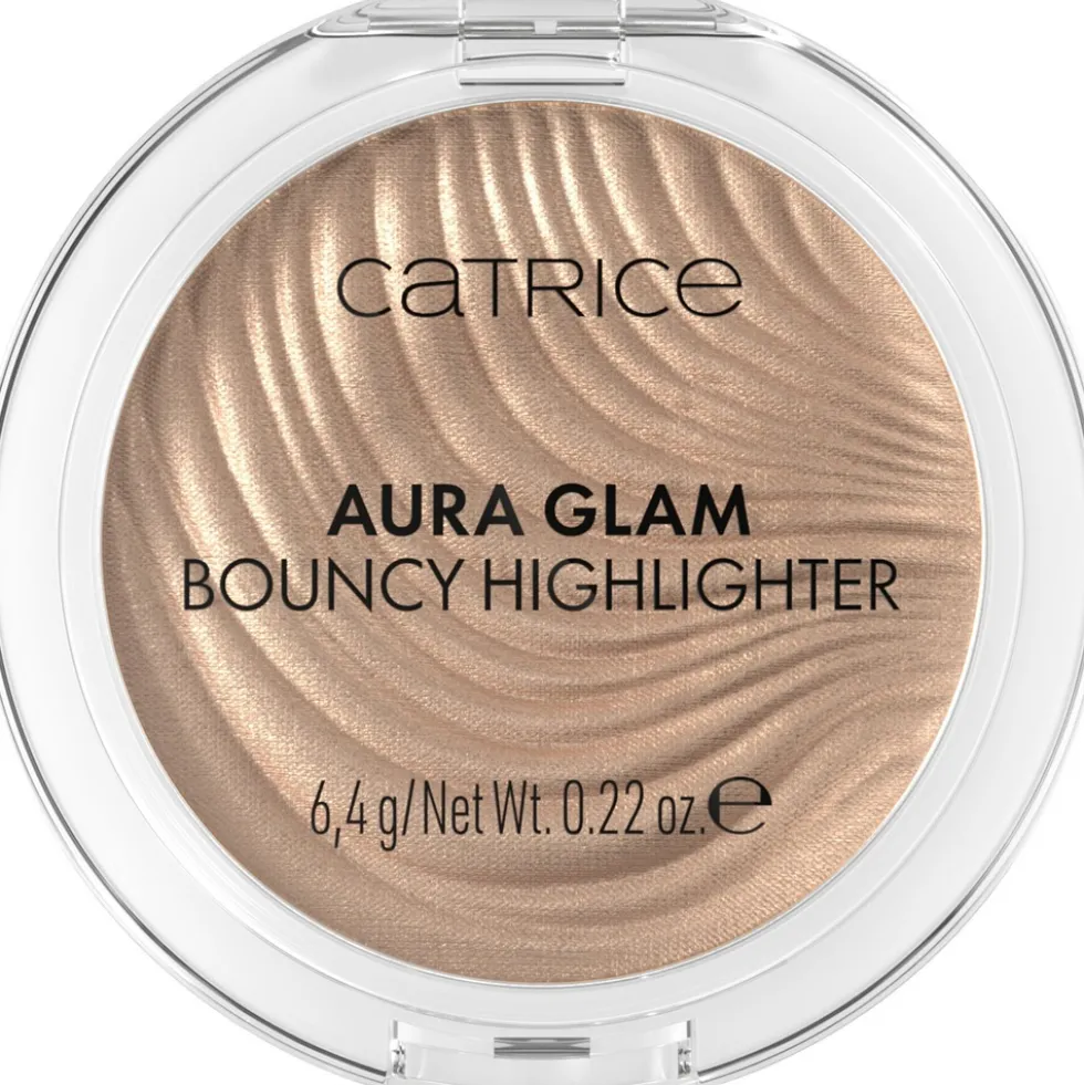 Catrice Aura Glam Bouncy Highlighter rozświetlacz do twarzy 010 Moonlit Sand 6.4g