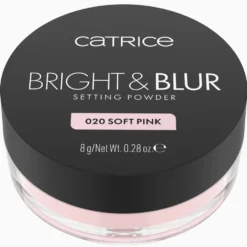Catrice Bright & Blur Setting Powder puder utrwalający 020 Soft Pink 8g