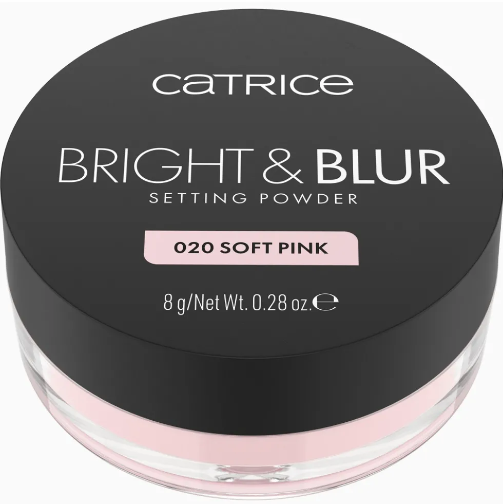 Catrice Bright & Blur Setting Powder puder utrwalający 020 Soft Pink 8g
