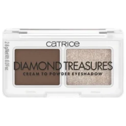 Catrice Diamond Treasures Cream to Powder Eyeshadow kremowo-pudrowy cień do powiek 010 Hazel Spark 2.8g