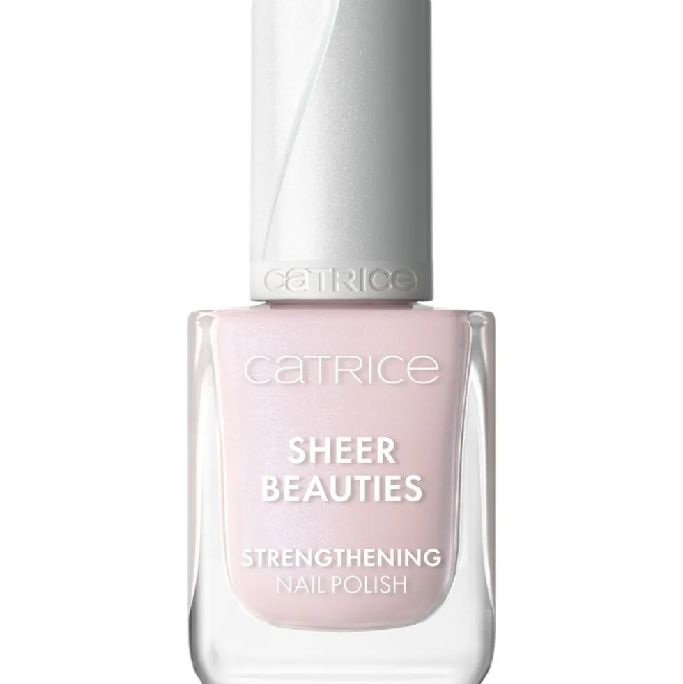 Catrice Sheer Beauties Strengthening Nail Polish wzmacniający lakier do paznokci 040 Fluffy Cotton Candy 10.5ml