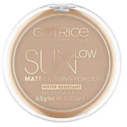 Catrice Sun Glow Matt Bronzing Powder puder brązujący 030 Medium Bronze 9.5g