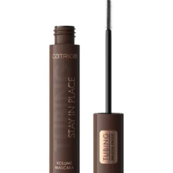 Catrice Tubing Stay In Place Volume Mascara tusz do rzęs z technologią typu tubine 020 Panda-Proof Brown 11ml