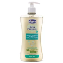 Chicco Baby Moments delikatny płyn do mycia ciała i włosów 0m+ 500ml