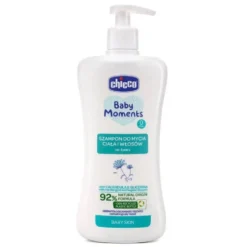 Chicco Baby Moments szampon do mycia ciała i włosów 0m+ 500ml