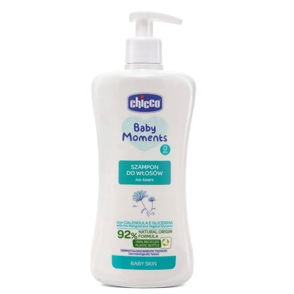 Chicco Baby Moments szampon do włosów 0m+ 500ml