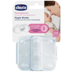 Chicco Osłonki silikonowe na brodawki Małe (S-M) 2szt