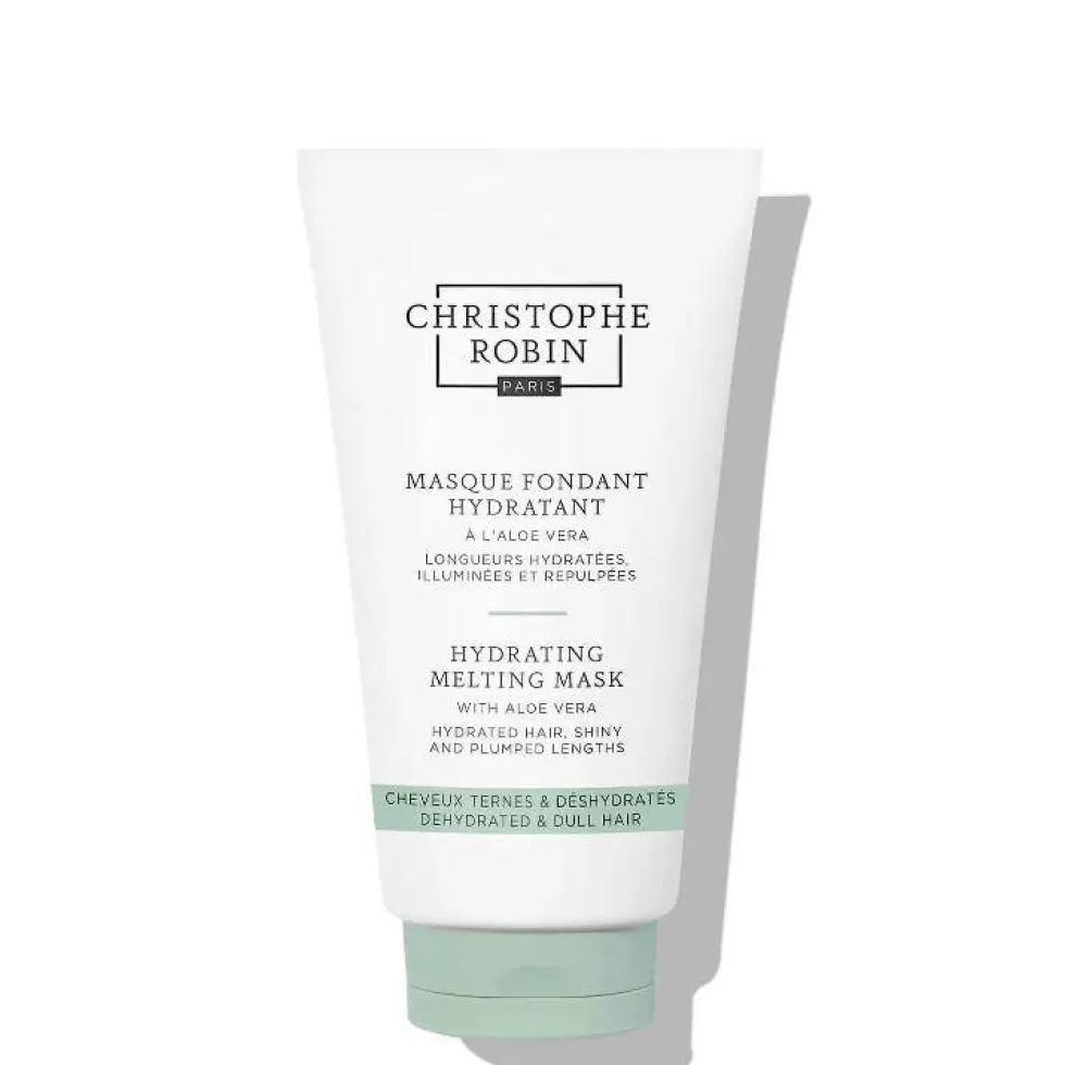 Christophe Robin Hydrating Melting Mask With Aloe Vera jedwabista maska nawilżająca do włosów suchych i matowych 75ml