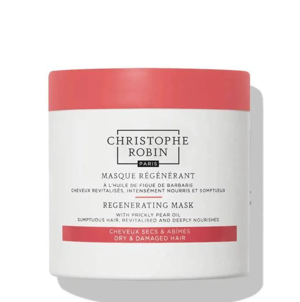 Christophe Robin Regenerating Mask With Prickly Pear Oil kremowa odżywcza maska do włosów suchych i zniszczonych 250ml
