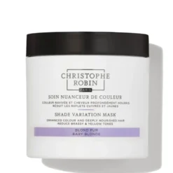 Christophe Robin Shade Variation Mask odżywcza kremowa maska odświeżająca kolor włosów Baby Blonde 250ml
