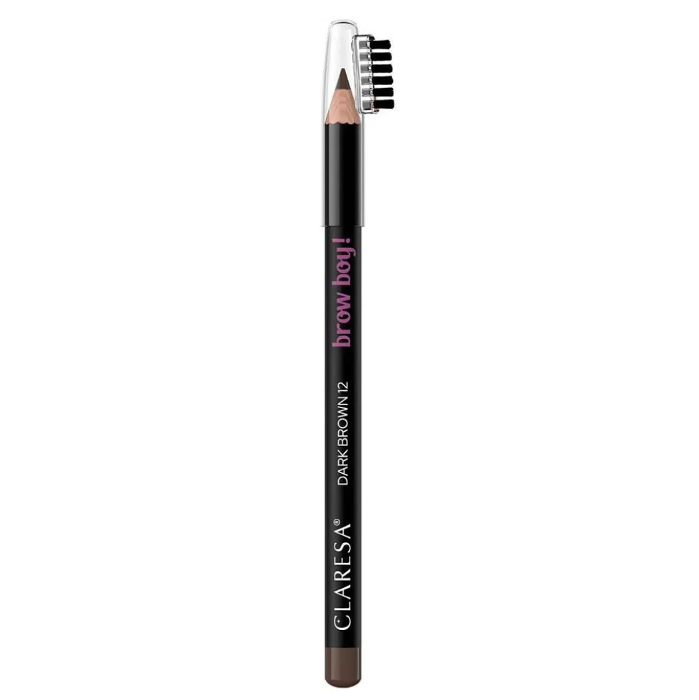 Claresa Brow Boy! kredka do brwi 12 Dark Brown 1.15g