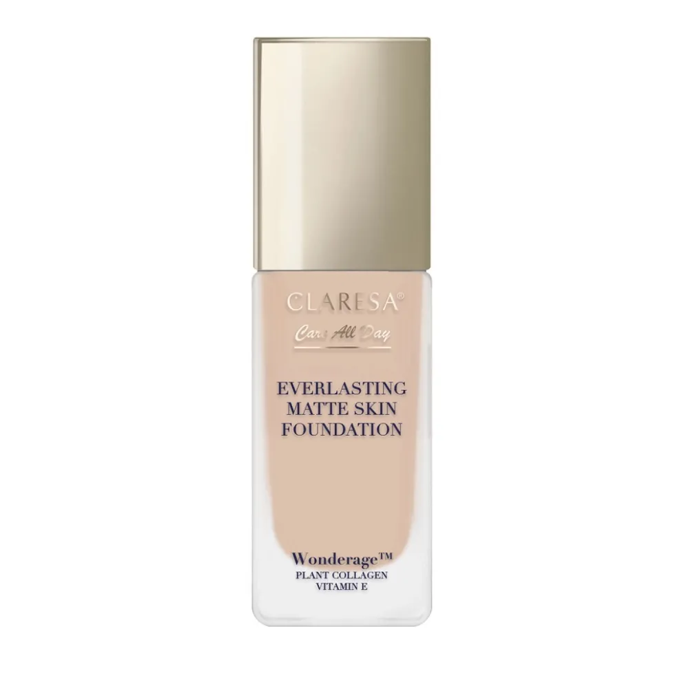 Claresa Care All Day Everlasting Matte Skin Foundation podkład matująco-wygładzający 05 Sand 32ml