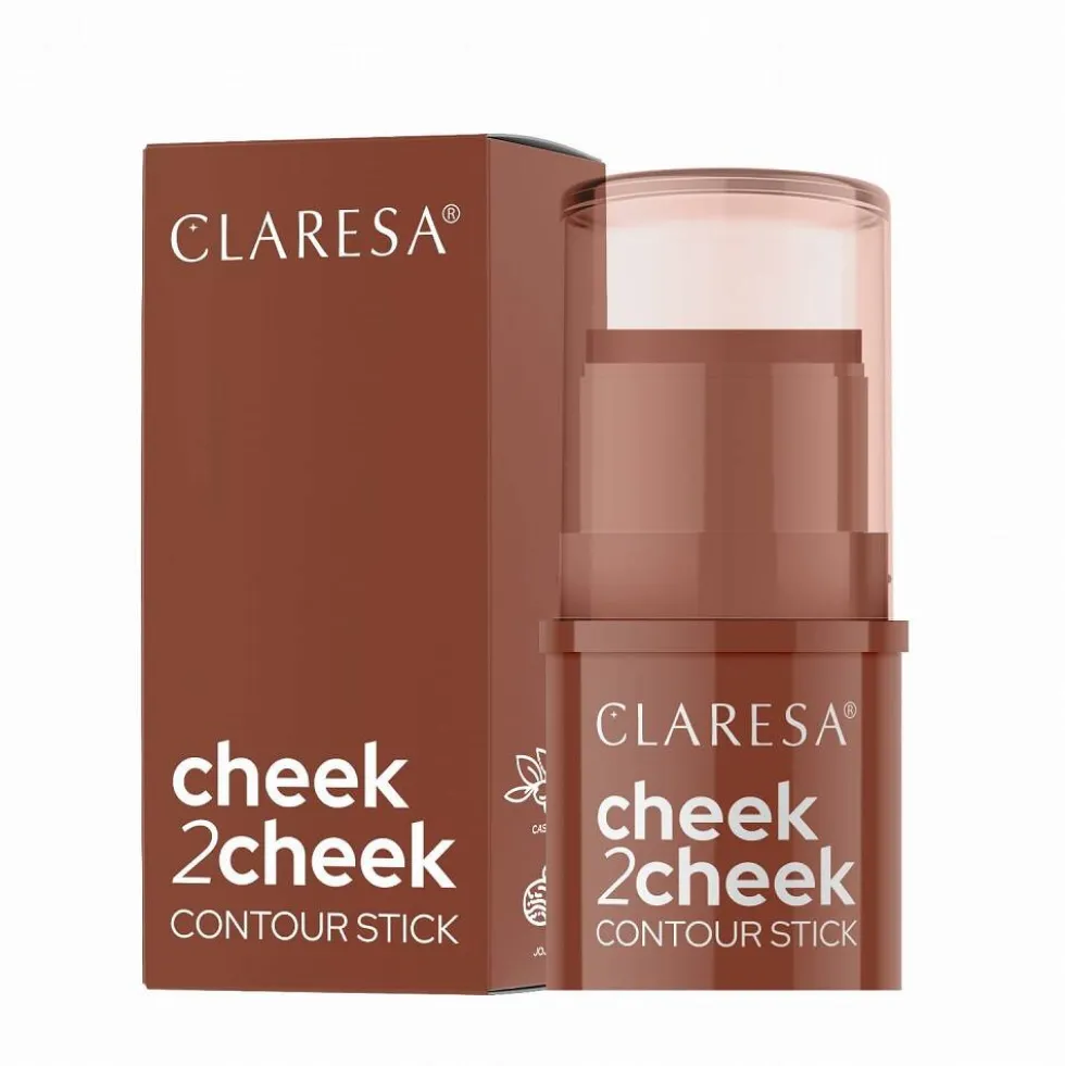 Claresa Cheek 2 Cheek bronzer w sztyfcie 02 Milk Choco 5.5g