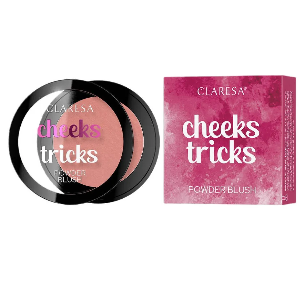Claresa Cheeks Tricks róż do policzków 01 Charm 4g