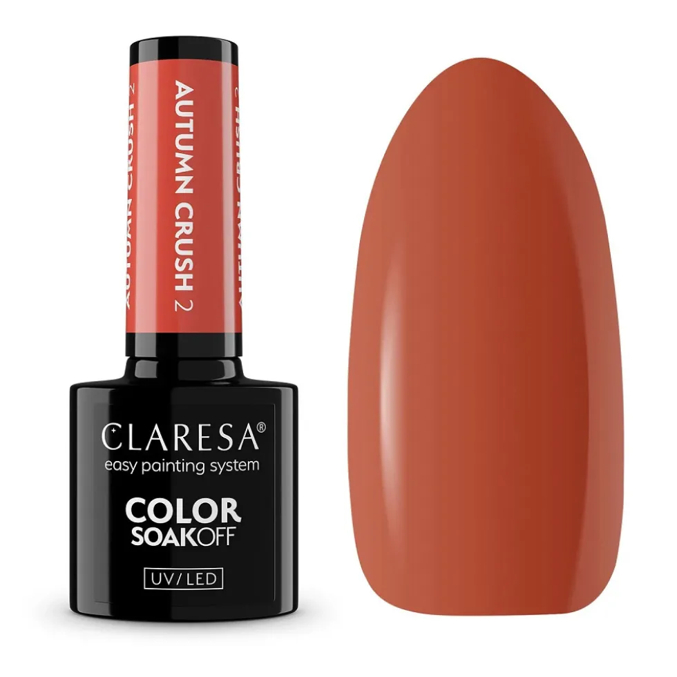 Claresa Color Soak Off UV/LED Autumn Crush lakier hybrydowy 2 5g