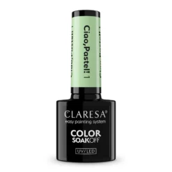 Claresa Color Soak Off UV/LED Ciao Pastel! lakier hybrydowy 1 5g