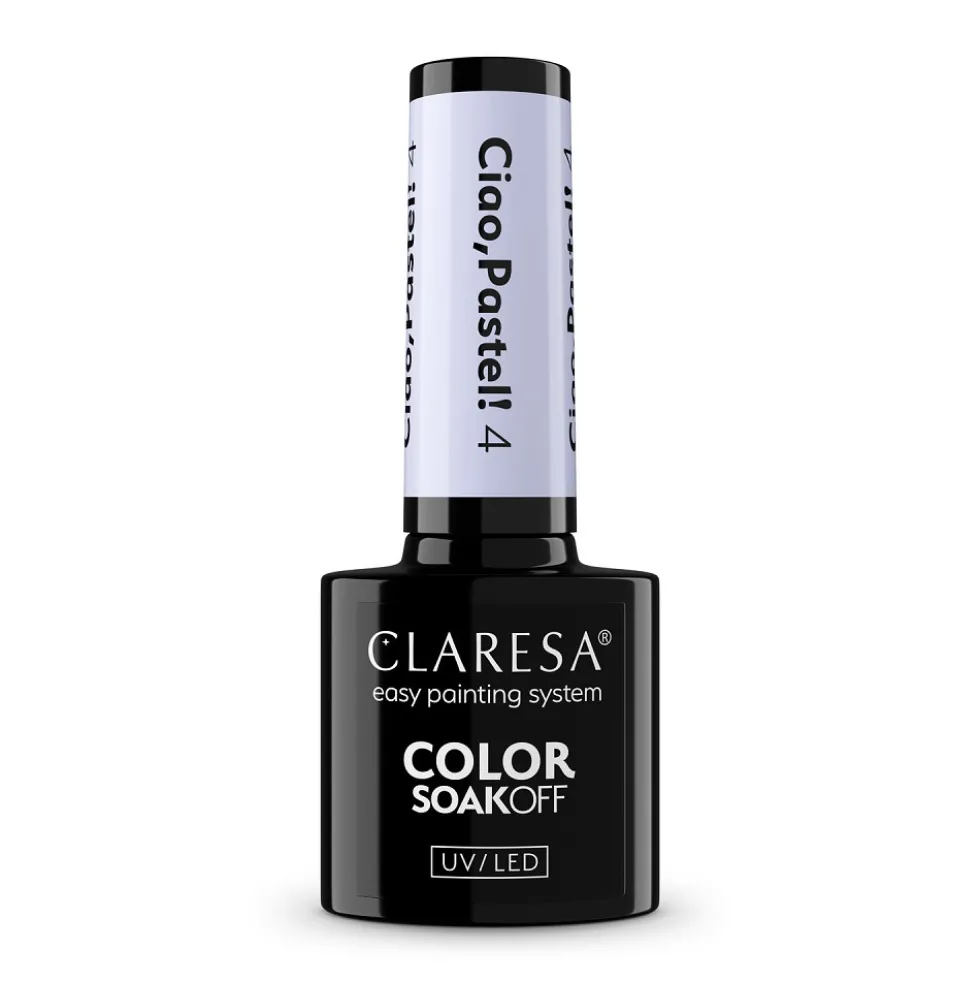 Claresa Color Soak Off UV/LED Ciao Pastel! lakier hybrydowy 4 5g