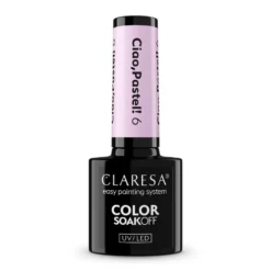 Claresa Color Soak Off UV/LED Ciao Pastel! lakier hybrydowy 6 5g