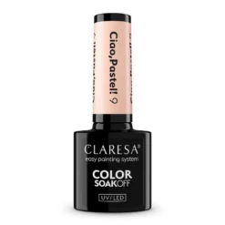 Claresa Color Soak Off UV/LED Ciao Pastel! lakier hybrydowy 9 5g