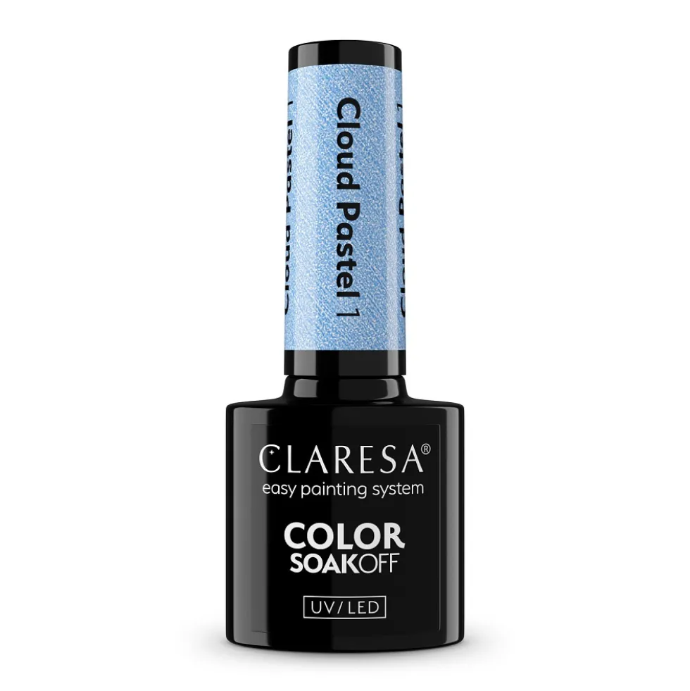 Claresa Color Soak Off UV/LED Cloud Pastel lakier hybrydowy 1 5g
