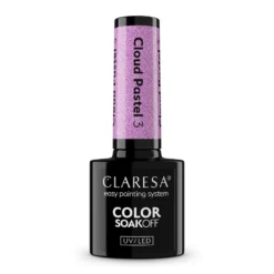 Claresa Color Soak Off UV/LED Cloud Pastel lakier hybrydowy 3 5g