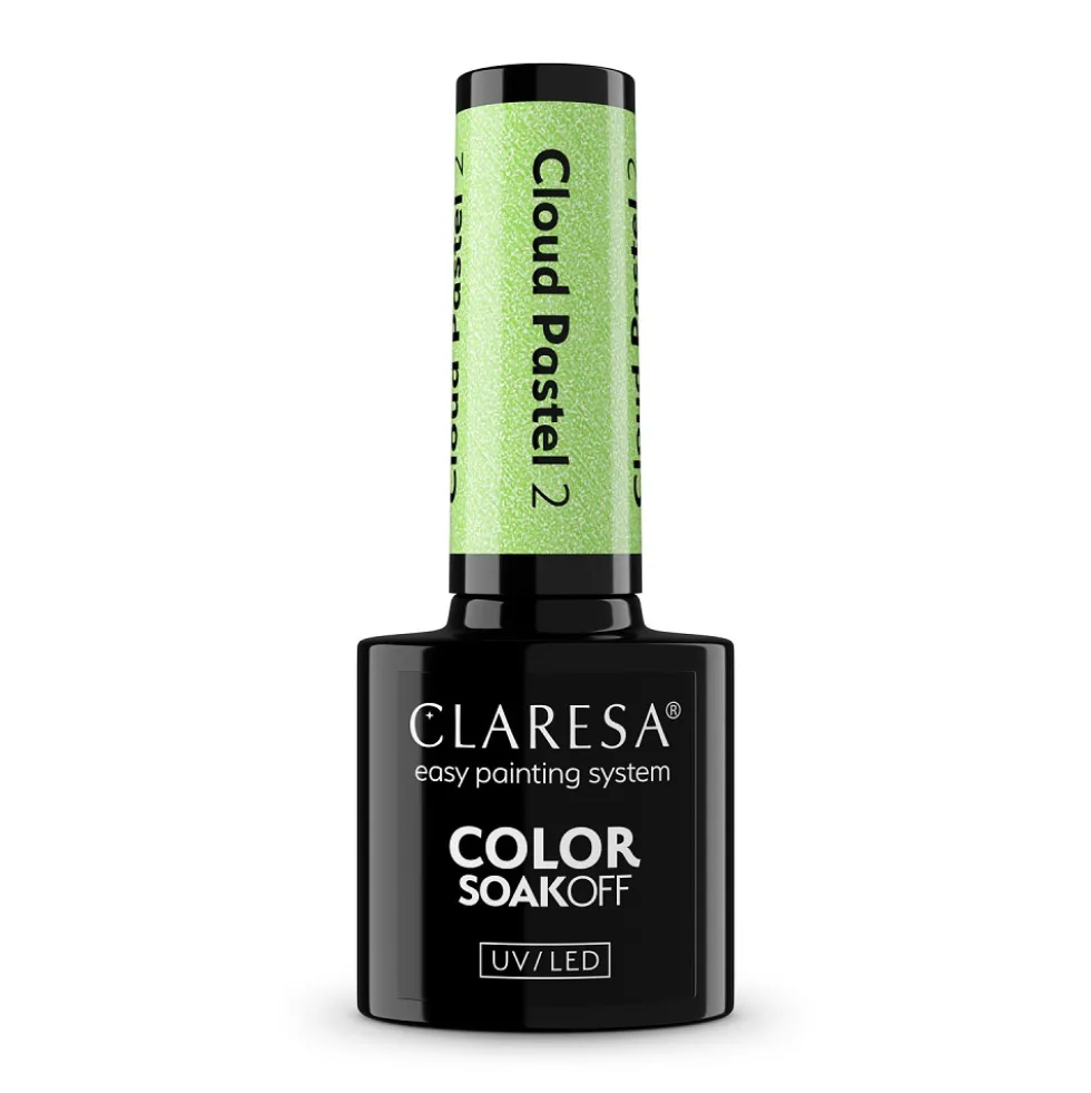 Claresa Color Soak Off UV/LED Cloud Pastel lakier hybrydowy 2 5g