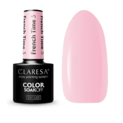 Claresa Color Soak Off UV/LED lakier hybrydowy French Time 3 5g