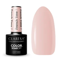 Claresa Color Soak Off UV/LED lakier hybrydowy French Time 7 5g