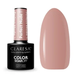 Claresa Color Soak Off UV/LED Perfect Nude lakier hybrydowy 1 5g