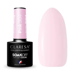 Claresa Color Soak Off UV/LED Pink lakier hybrydowy 504 5g