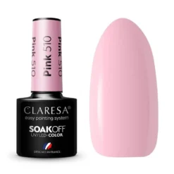 Claresa Color Soak Off UV/LED Pink lakier hybrydowy 510 5g