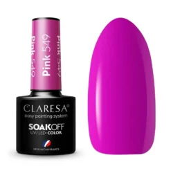 Claresa Color Soak Off UV/LED Pink lakier hybrydowy 549 5g
