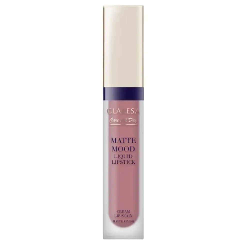 Claresa Matte Mood Liquid Lipstick matowa pomadka w płynie 01 Joyful 7ml