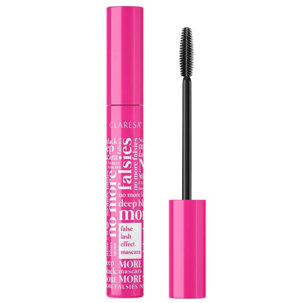 Claresa No More Falsies pogrubiający tusz do rzęs 10g