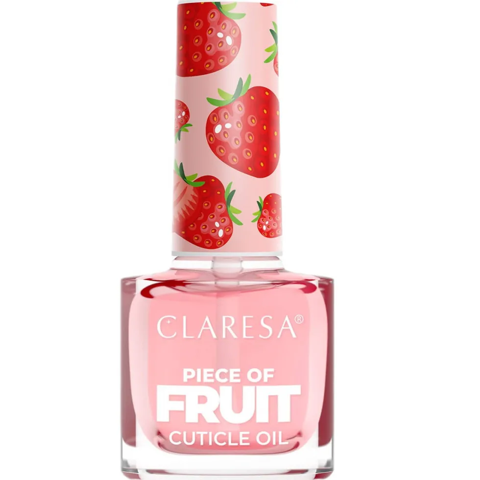 Claresa Piece of Fruit Cuticle Oil owocowa oliwka do skórek i paznokci Strawberry 5ml