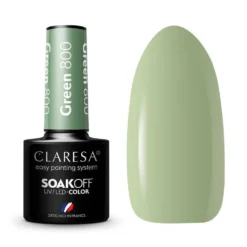 Claresa Soak Off UV/LED Green lakier hybrydowy 800 5g