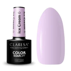 Claresa Soak Off UV/LED Ice Cream lakier hybrydowy 6 5g