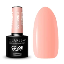 Claresa Soak Off UV/LED Lollipop lakier hybrydowy 2 5g